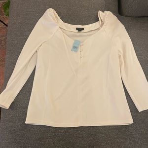 Ann Taylor white top